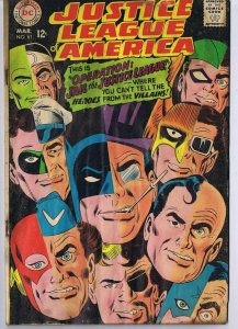 Justice League of America #61 ORIGINAL Vintage 1968 DC Comics