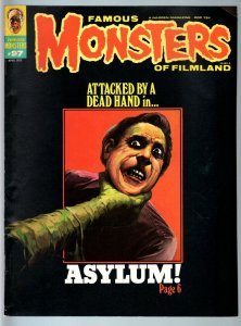 FAMOUS MONSTERS OF FILMLAND#97-ASYLUM-JAMES NICHOLSON TRIBUTE-DRACULA-OCCUT VG