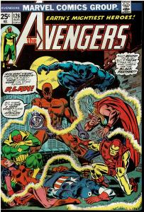 Avengers #126, 7.5 or Better