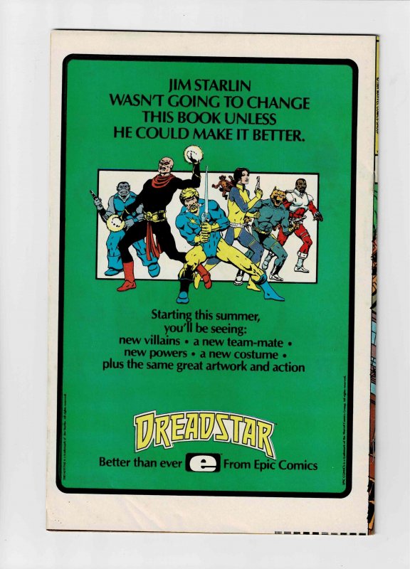 Fantastic Four #271 (1984) A Fat Mouse Almost Free Cheese 2nd Menu Item