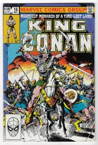 King Conan #16 Direct Edition (1983)