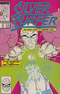 Marvel Comics Group! Silver Surfer! Issue 21!