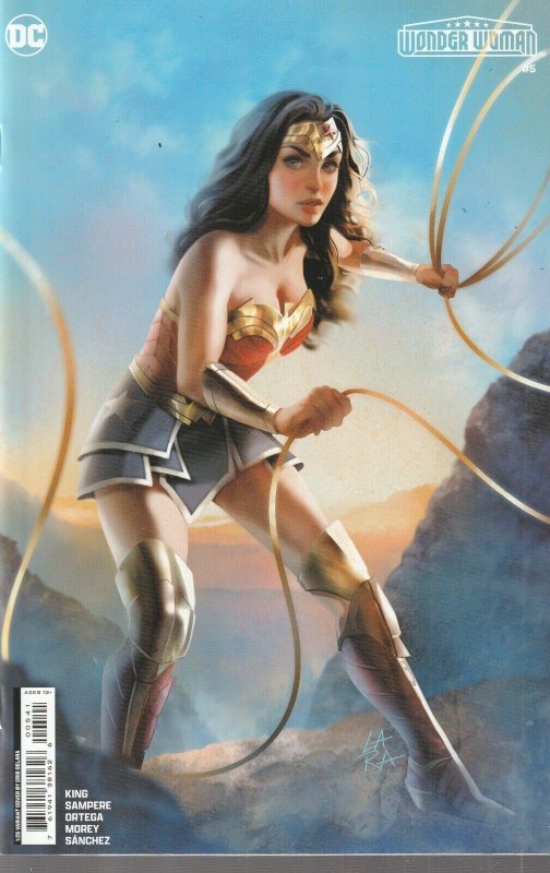 Wonder Woman # 5 Cris Delara 1:25 Variant Cover NM DC 2023 [V2]