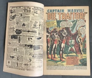 Captain Marvel #10 (1969, Marvel) Lower Grade