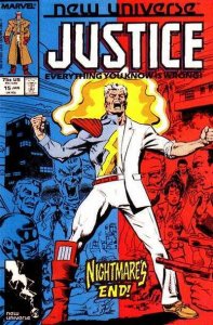 Justice (1986 series)  #15, VF+ (Stock photo)