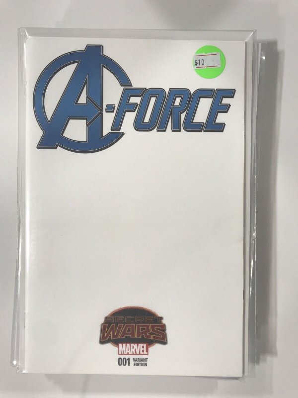 A-Force #1 Blank Cover (2015) She-Hulk [Key Issue] NM10B226 NEAR MINT NM