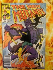 The New Mutants #14 Newsstand Edition (1984) - NM
