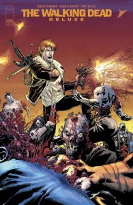 The Walking Dead Deluxe #110 Cover C Whilce Portacio Connecting Variant