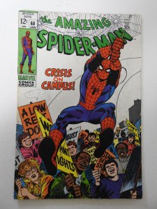 The Amazing Spider-Man #68 (1969) Apparent VG- Condition see desc