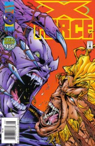 X-Force #45 (Newsstand) VF/NM ; Marvel | Jeph Loeb Sabretooth