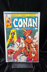 Conan the Barbarian #123 Newsstand Edition (1981) Conan 