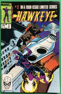 Hawkeye #1,2,3,4 Complete Set (1983) Marvel Hawkeye & Mockingbird Origin