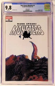 Mark Spears Monsters #3 (2025) CGC-9.8 Variant Cover P