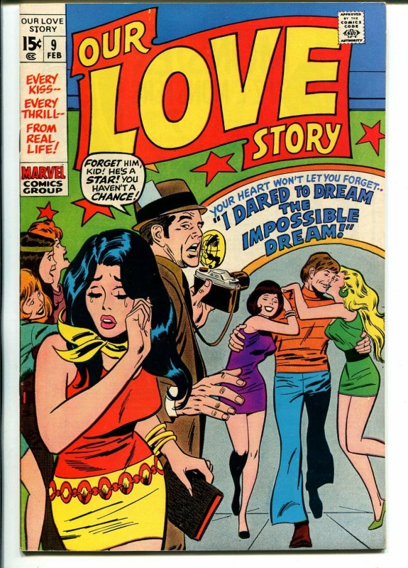 Our Love Story #9 1970-Marvel-John Buscema-Dick Ayers-VF