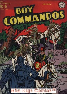 BOY COMMANDOS (1942 Series) #6 Very Good Comics Book