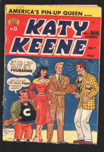 Katy Keene #11  1953 - Archie  -G+ - Comic Book