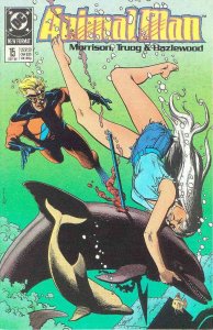 Animal Man #15 VF ; DC | Grant Morrison Dolphin Brian Bolland