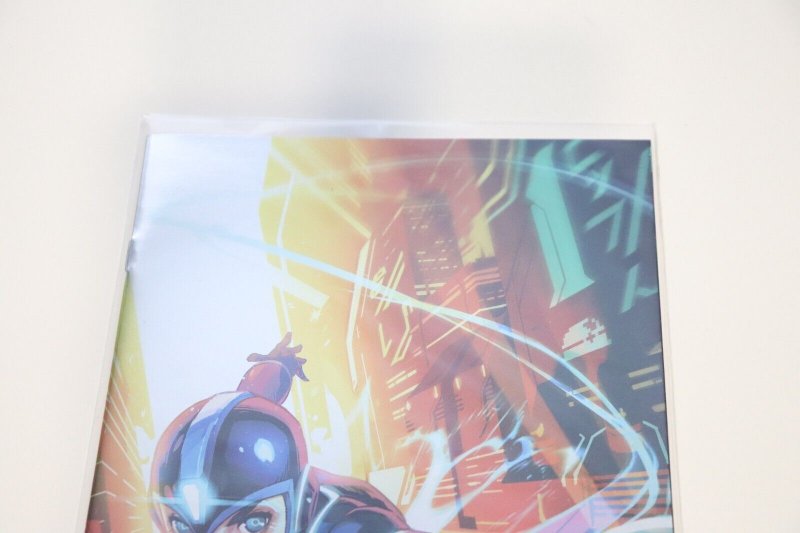 Mega-Man Fully Charged 1 Foil Comic Book 