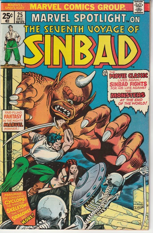 Marvel Spotlight(vol. 1) # 25 Seventh Voyage of SinBad