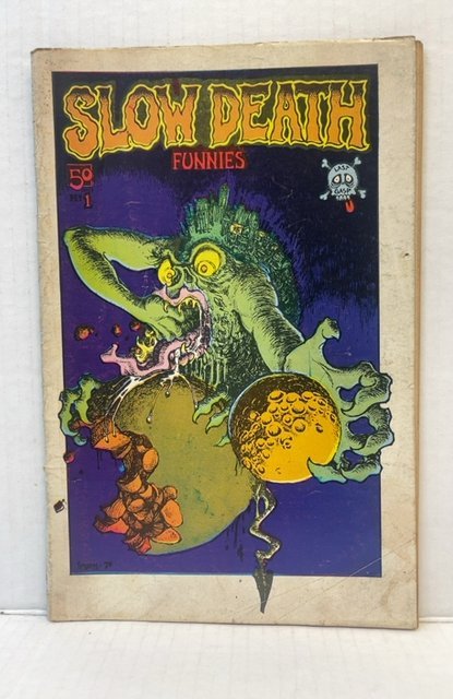Slow Death Funnies Second Print Cover (1970)