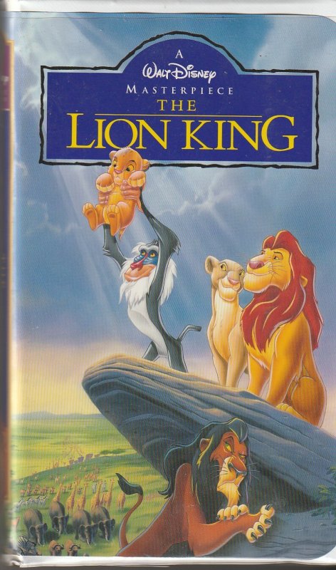 Walt Disney’s The Lion King VHS