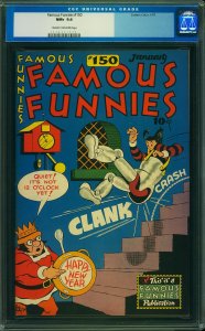 Famous Funnies #150 (Eastern Color, 1947) CGC 9.6 - HIGHEST GRADED!