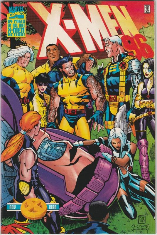 6 X-Men Marvel Comic Books Annual '95 '96 '97 '98 '99 '00 Mr. Sinister AH7