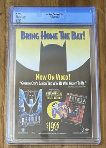 Action Comics #700 CGC 9.2 White Pages DC Universe Variant Superman