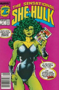 Sensational She-Hulk, The #1 (Newsstand) VF ; Marvel | John Byrne