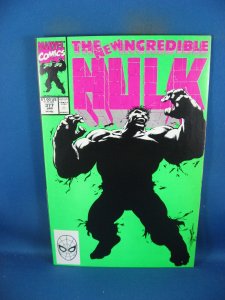 INCREDIBLE HULK 377 NM-   MARVEL 1990