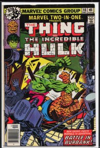 Marvel Two-in-One #46 (1978) The Thing
