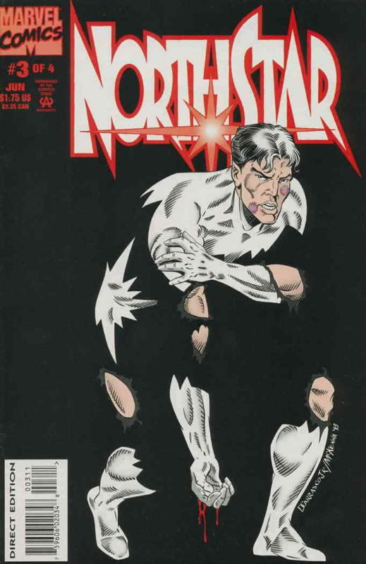 Northstar #3 VF/NM; Marvel | save on shipping - details inside