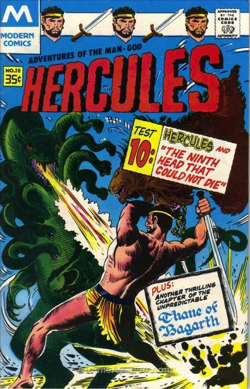 Hercules (Charlton) #10 (2nd) VG; Charlton | low grade comic - save on shipping