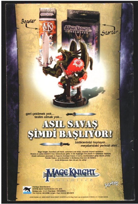 X-Men Renkli #4 1997-Marvel-Wolverine cover-Turkish edition-VG