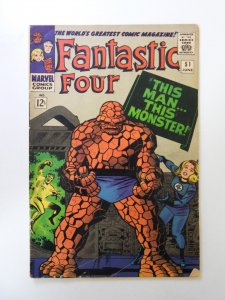 Fantastic Four #51 (1966) VG condition