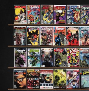 Huge Lot 150+ Comics with Green Lantern, The Avengers, Batman & More!