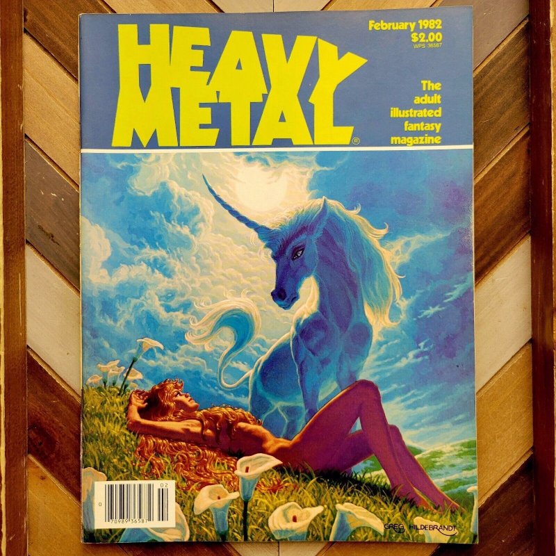 HEAVY METAL VOL 5 #11 VF/NM (1982) MOEBIUS Incal Light WALLY WOOD, RICH CORBEN