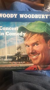 Woody Woodbury’s concert in Comedy , 1961 vinyl album