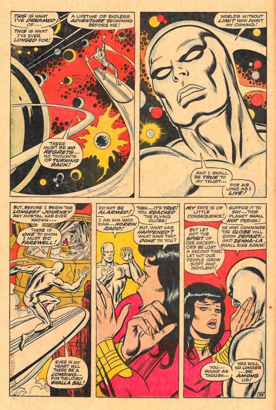 SILVER SURFER #1 (Aug1968) 8.0 VF  Buscema! Colan! • Iconic 1st Issue!