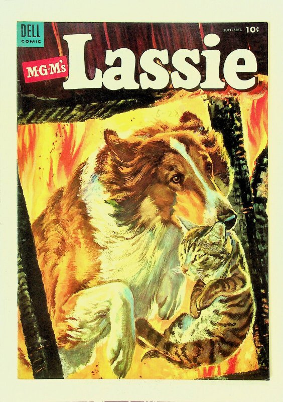 MGM's Lassie #12 (Jul-Sep 1953, Dell) - Good+