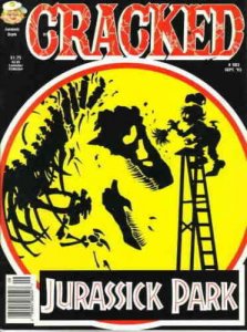 Cracked #283 VG; Globe | low grade - Jurassic Park spoof magazine - we combine s 