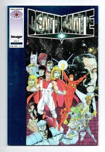 DEATHMATE #04 BLUE (1993) MIKE LEEKE | BLUE FOIL