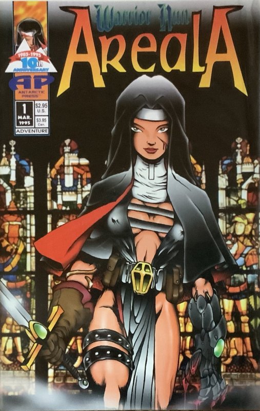 Warrior Nun Areala #1 , 1a, 2-3 (1994) Lot of 4 Original series