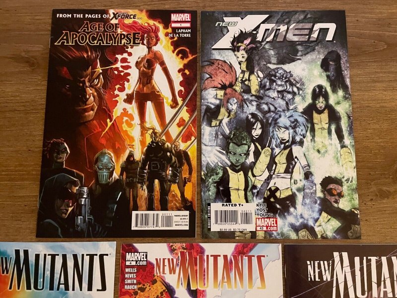 5 Marvel Comics New Mutants # 2 4 17 + New X-Men # 43 + Age Apocalypse 1 3 J820