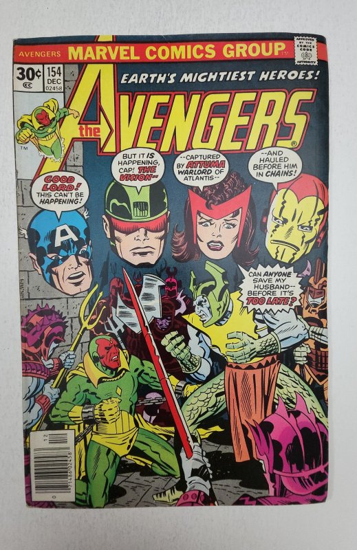 The Avengers #154 (1976) 1st Appearances of Tyrak & Lord Arno