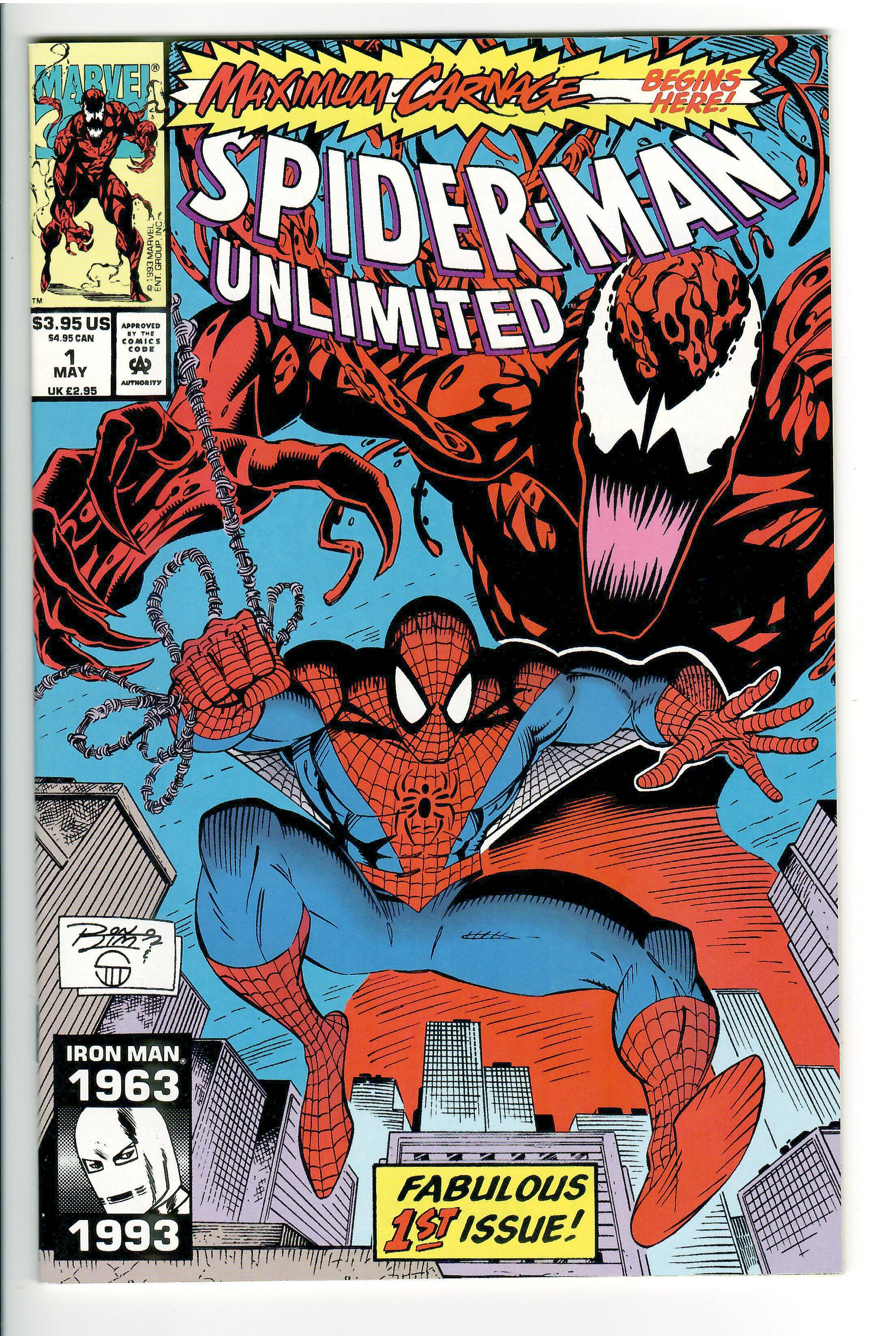 Spiderman Unlimited 1 NM ;1St APP Shriek;Maximum Carnage #1 !! Killer  Copy!! | Comic Books - Modern Age, Marvel, Superhero / HipComic