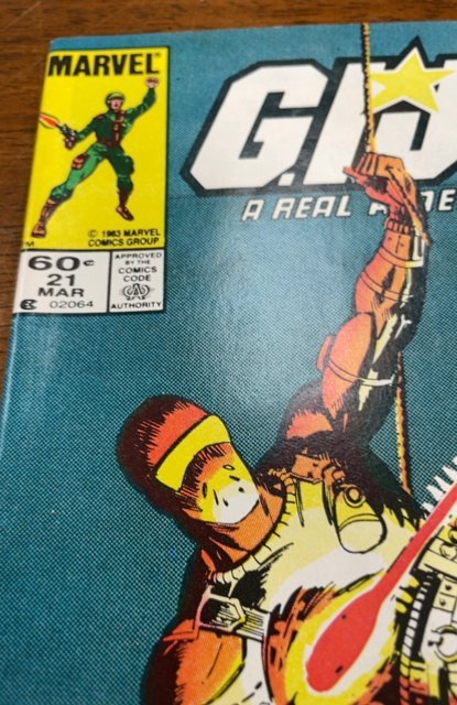 G.I. Joe: A Real American Hero #21 (1984) VF/NM