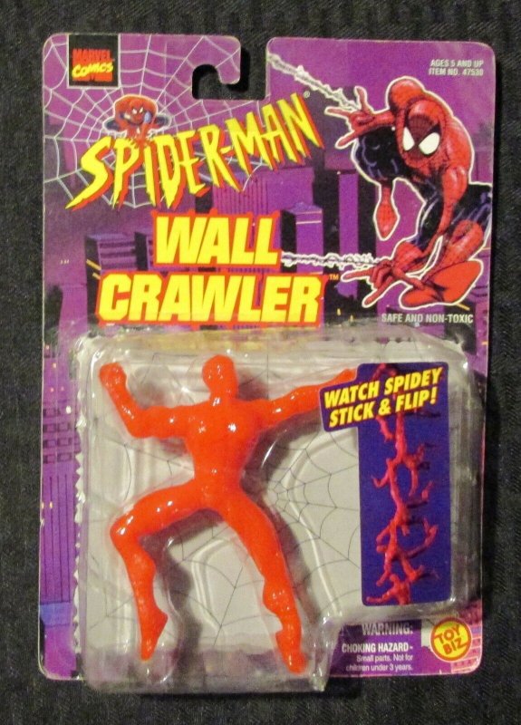 1997 SPIDER-MAN Wall Crawler 4 Action Figure MOC C-6.0 Toy Biz