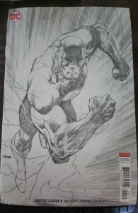 Justice League #9 Sketch Cover (2018)