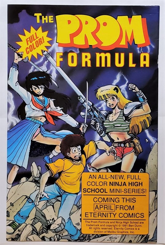 Born to Kill #1 (May 1991, Aircel) 7.0 FN/VF  